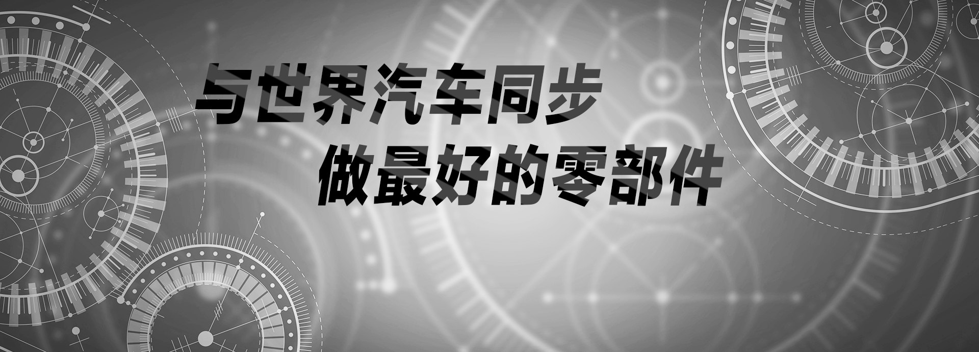 與世界汽車同步，做最好的零部件